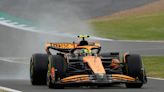 F1 British Grand Prix LIVE: Times as George Russell retires with Lando Norris leading thrilling race as rainy Silverstone