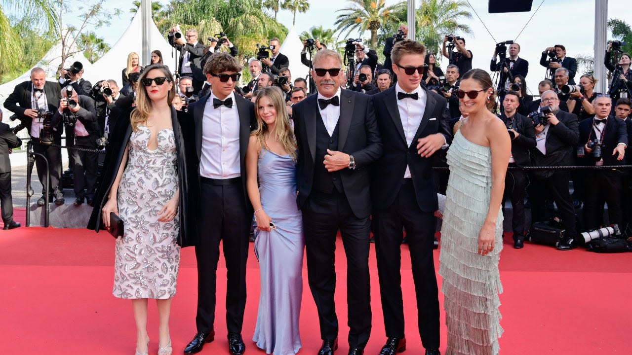 Kevin Costner Says His Children Were 'A Little Startled' When He Got Emotional at Cannes Film Festival