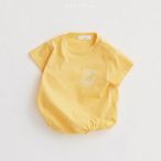 S(0~6M)~M(6~12M) ♥連身衣(YELLOW) OOTT BEBE-2 24夏季 OOT240323-017『韓爸有衣正韓國童裝』~預購