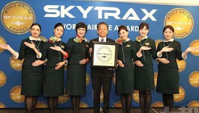 長榮航空榮獲航空界奧斯卡SKYTRAX肯定 躍升全球十大最佳航空公司第8名