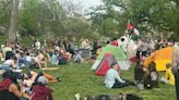 23 arrested at IU for encampment on campus during protest