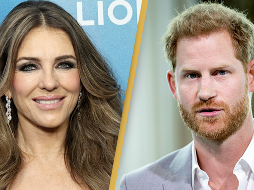 Elizabeth Hurley addresses rumor she took Prince Harry’s virginity