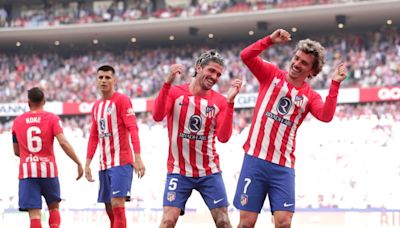 Griezmann y De Paul celebraron el tercero a ritmo de Motomami