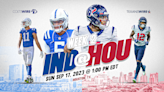 Colts vs. Texans: How to watch, stream, listen in Week 2