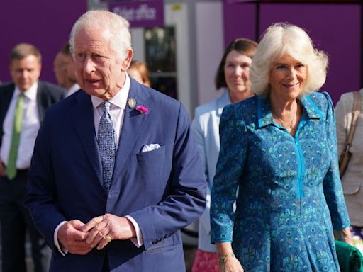 The King and Queen visit this year's Chelsea Flower Show