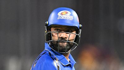 Rohit Sharma's slow strike rate against KKR draws ire on social media