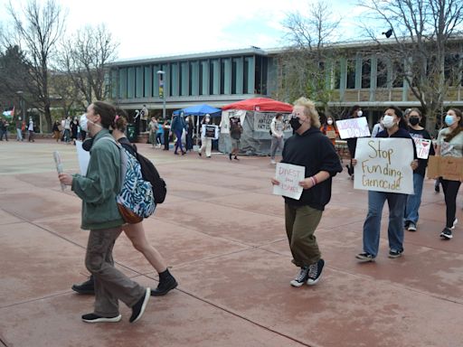 Pro-Palestinian protests resume at Colorado State University