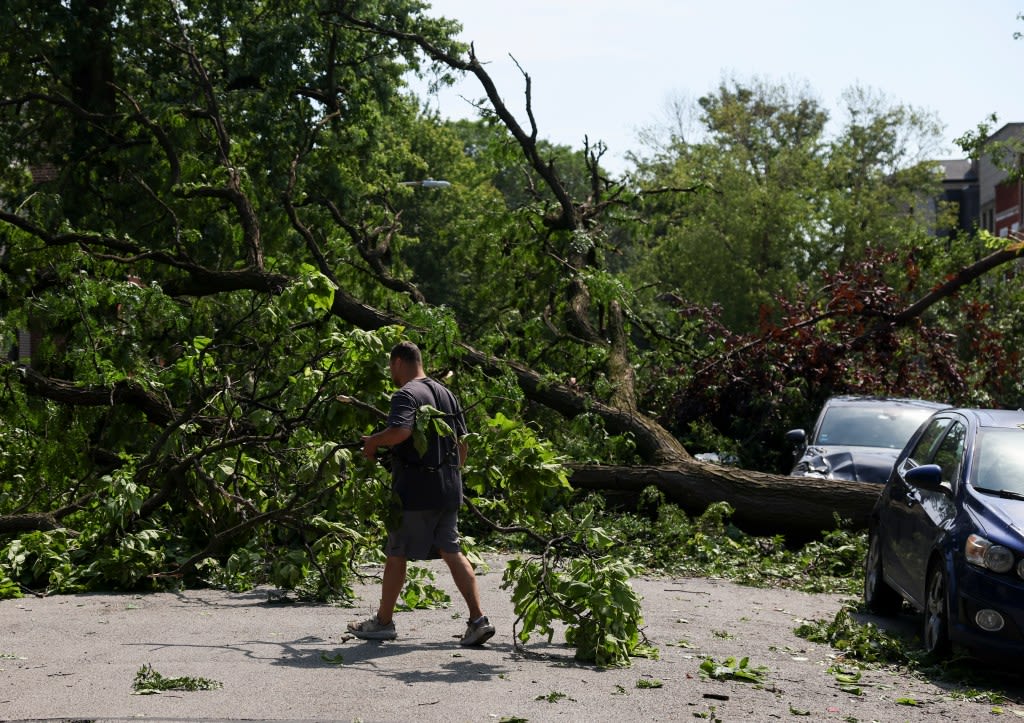 National Weather Service confirms EF-1 tornado in south Naperville