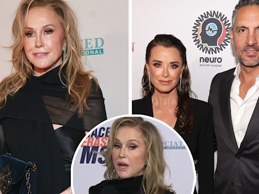 Kathy Hilton Claims Kyle Richards Was a 'Little Teary' on Wedding Anniversary After Mauricio Split (Exclusive)