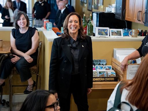 Harris says she's 'feeling very good about Pennsylvania' during campaign stop in battleground state