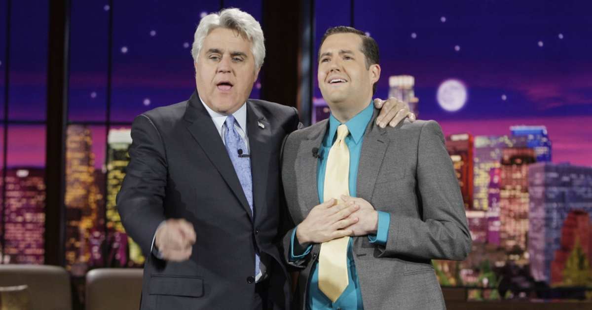 Jay Leno Has Surprise Reunion with Former 'Tonight Show' Colleague