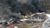 Video shows sparks and flames well before Ohio train derailment