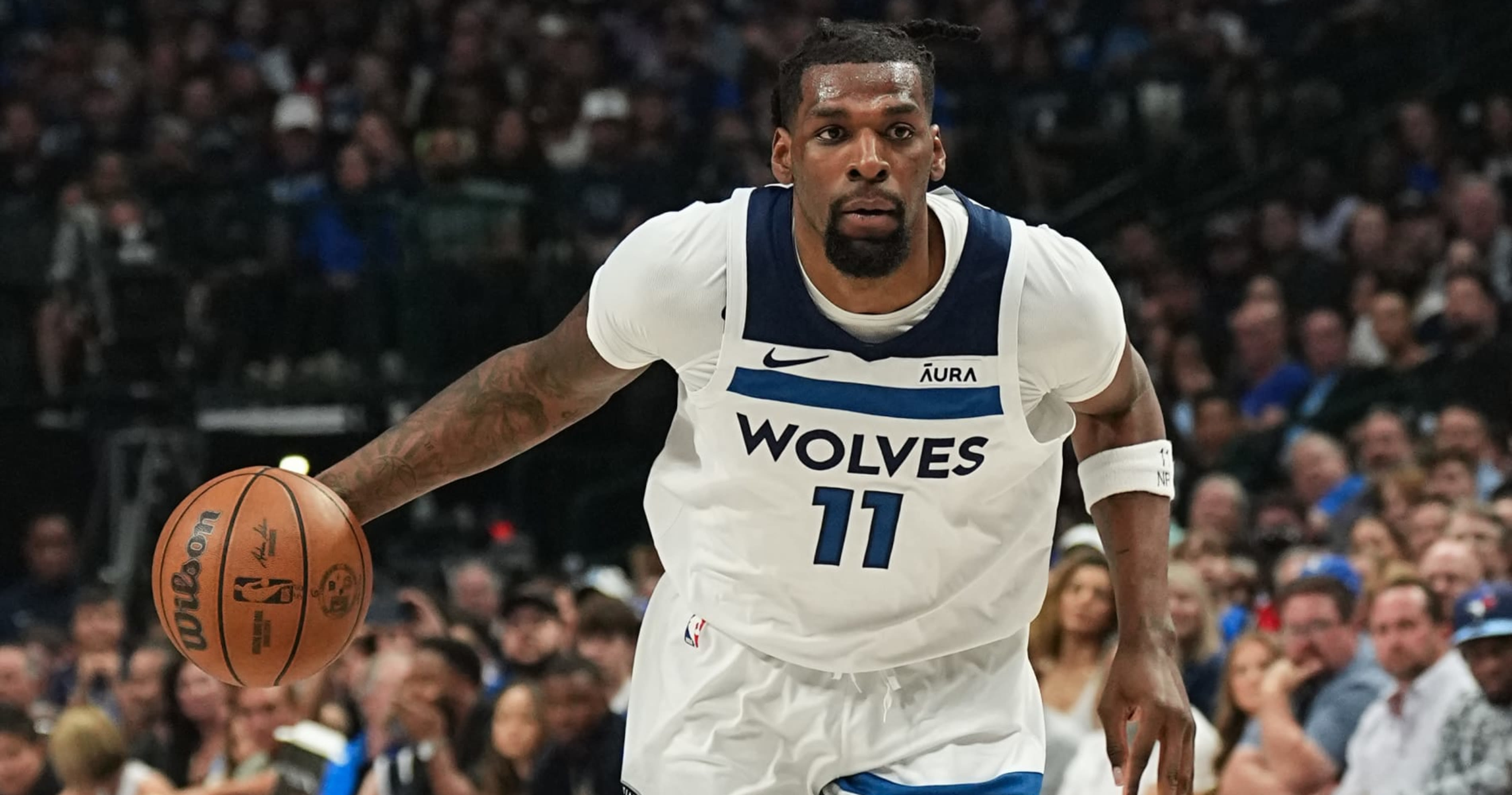 Naz Reid on Wolves' 3-0 Hole vs. Mavs: If Anyone Can Win 4 Straight, I Think It's Us