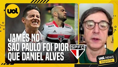 DANIEL ALVES FOI UMA CONTRATAÇÃO MELHOR QUE O JAMES RODRIGUEZ PARA O SÃO PAULO, DISPARA TIRONI