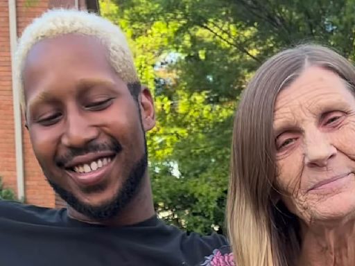 Grandmother, 63, and her 26-YEAR-OLD husband celebrate gender reveal