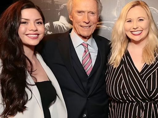 Clint Eastwood's daughter Kathryn feuds with half-sister Morgan after fairytale wedding