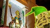 Artistas instalan altares reales de Zelda en Nápoles y fascinan a los fans que esperan Tears of the Kingdom con el aire divino que desprenden