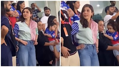Anushka Sharma looks tense watching Virat Kohli’s RCB vs RR match; fans can relate