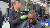 Detroit nonprofit teams up with barbershop, Domino's to lift spirits with free haircuts