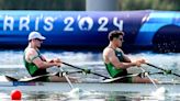 Philip Doyle and Daire Lynch ooze class and confidence to qualify quickest for men’s double sculls final
