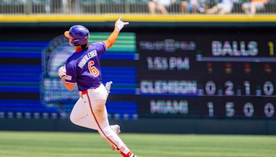 Clemson baseball live score updates vs Louisville: Tigers wrap up play in ACC tournament