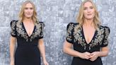 Kate Winslet Favors Glittering Floral Embellishments in Kate Middleton-loved Designer Jenny Packham for ‘Lee’ London Premiere