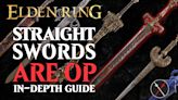Best Straight Sword in Elden Ring - Ranking All 19 Straight Swords