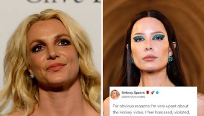 Britney Spears's X Account Posted, Then Deleted A Statement Criticizing Halsey's "Lucky" Music Video