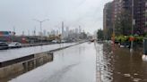 New York City area gets one of its wettest days in decades, as rain swamps subways and streets