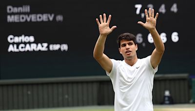 Alcaraz dibuja su segunda final de Wimbledon
