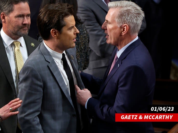 Matt Gaetz Gets Called an 'A**hole' While Heckling Kevin McCarthy at RNC