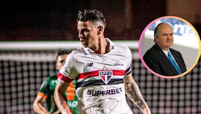 Iván Mejía Álvarez no ve un buen panorama para James Rodríguez en São Paulo: esto dijo el polémico periodista