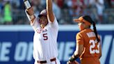 Oklahoma shows off power as Texas softball drops first game in WCWS championship series