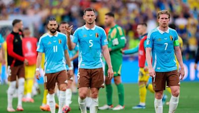 Belgium booed off the pitch by own fans after Ukraine stalemate sees them face France in Euros last-16 tie