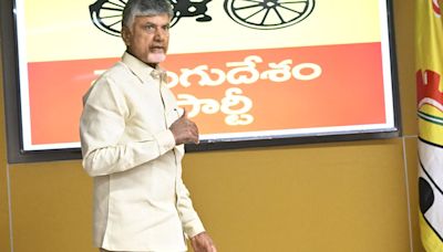 Focus on getting maximum funds for A.P. in Union Budget, Naidu tells TDP MPs