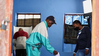 South Africa votes in landmark election that could see ANC lose majority