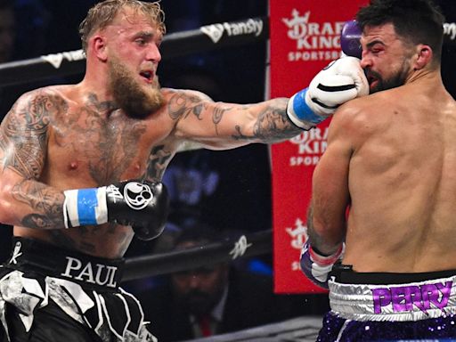 Jake Paul Defeats Mike Perry by TKO Win