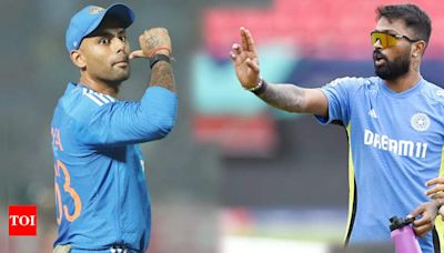 Does Hardik Pandya's T20 captaincy experience make him a better choice than Suryakumar Yadav as India's T20I skipper? | Cricket News - Times of India
