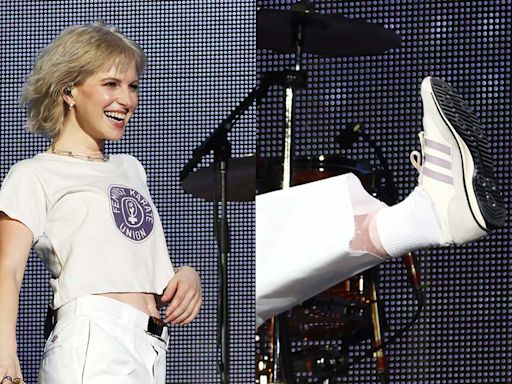 Hayley Williams Kicks off Taylor Swift’s Eras Tour in Paris in Adidas SL 72 Sneakers