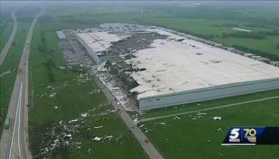 Gov. Kevin Stitt, leaders to survey Marietta tornado damage