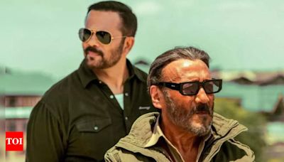 Rohit Shetty shares glimpse of Singham Again shoot with Jackie Shroff - Times of India