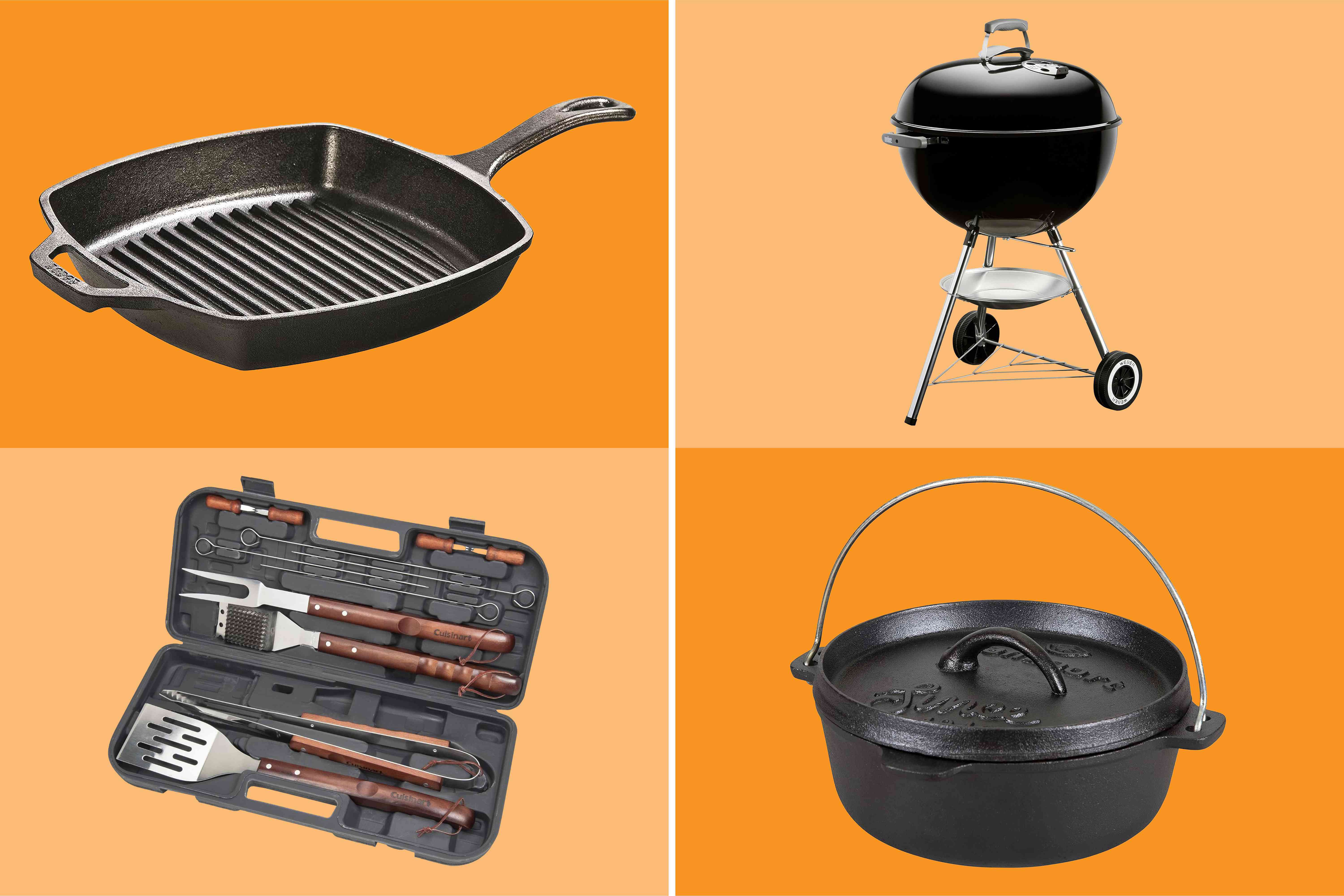 Lodge and Weber Outdoor Cookware Is Secretly on Sale at Amazon, and Prices Start at Just $6