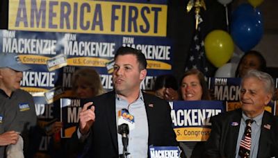 Ryan Mackenzie wins GOP primary for Congress in 7th District; will face Democratic Rep. Susan Wild in November