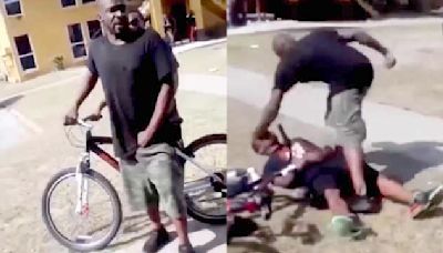 Real Life Deebo: Dude Gets Treated Like 'Red' After Trying To Get His Bike Back!