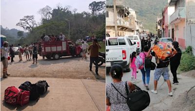 Tras días de terror en Chiapas, Fuerzas Armadas arriban a Tila; habitantes aprovechan para huir de sus hogares | VIDEOS