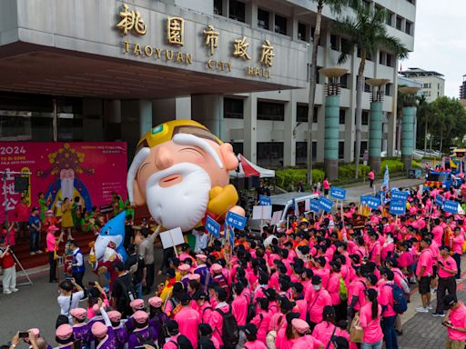 桃園土地公民俗藝術節熱鬧登場 張善政盼將文化推向國際