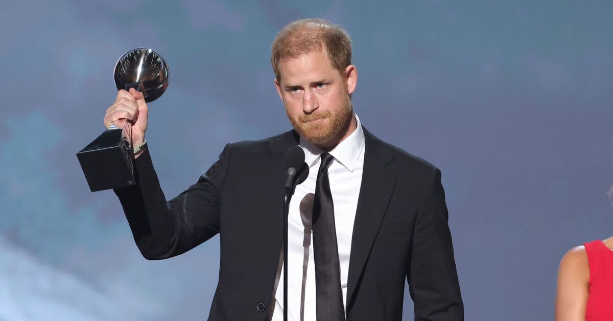 Veteran who attended Prince Harry's award ceremony claims 'he ignored us'