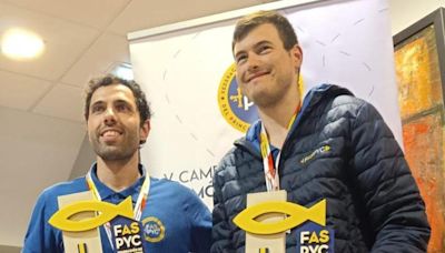 Dos asturianos, subcampeones de España de pesca de salmónidos lance dúos