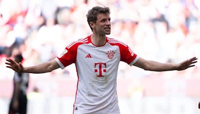 Thomas Müller feiert 150. Champions-League-Einsatz
