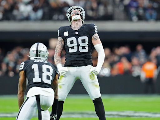 Las Vegas Raiders' Maxx Crosby Was Hyped About 2024 Draftees